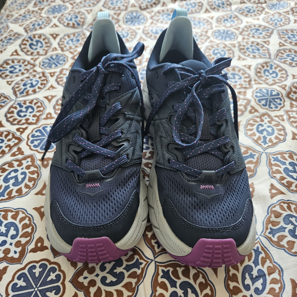 Hoka Dark Blue and Magenta Sneakers NWT